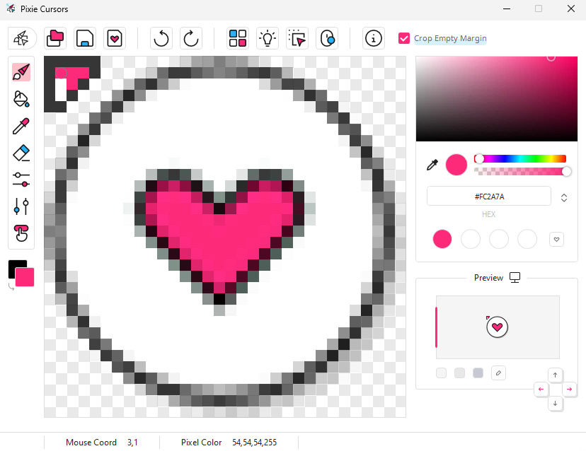 Pixie Cursors crear cursores app
